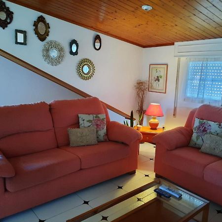 Apartamento Ático en O Grove con jardín  Exterior foto